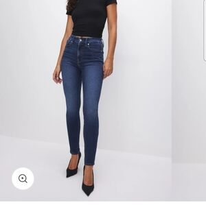 Good American Always Fits Good Legs Women's Blue Skinny Jeans